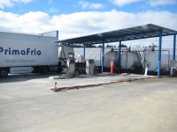 Instalación eléctrica surtidores de gasóleo en Primafrio 